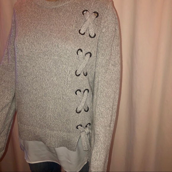 Simply Vera Vera Wang layered sweater - Picture 2 of 5